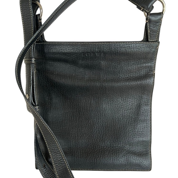 Loewe Black Messenger Bag - Picture 1 of 8